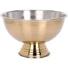 Dekoracja Domu Steel Nerūdijantis plienas bowl, Ø 39,5 cm, auksinis