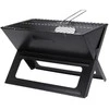 Bigbuy Bbq BBQ Nešiojamas anglinis grilis 46x30 cm