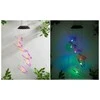 Maximex Hanging solar lamp, LED butterflies, wind chime, 78 cm