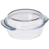 Bigbuy Cooking Orkaitėms atsparus indas su dangteliu su dangčiu Apvalus 1,7 l keptuvės forma