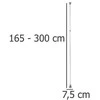 HERCULES Spintos bėgelis 165-300 cm, WENKO