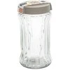 Home Styling Collection Stiklinis indas 1,6 l birių produktų saugojimui