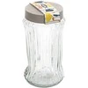 Home Styling Collection Stiklinis indas 1,6 l birių produktų saugojimui