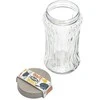 Home Styling Collection Stiklinis indas 1,6 l birių produktų saugojimui