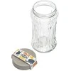 Home Styling Collection Stiklinis indas 1,6 l birių produktų saugojimui