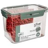 5five Simply Smart Hermetiškas PP NEO maisto indas su datos ekranu, 350 ml