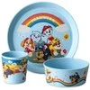 Indų rinkinys vaikams: lėkštė, dubuo, puodelis CONNET Paw Patrol, KOZIOL