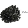 Interchangeable heads for WENKO toilet brush, set of 10 pieces, Ø 8 cm