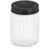 Zeller Stiklainis su metaliniu dangteliu KITCHEN ESSENTIALS, briaunotas stiklas