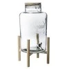 Secret De Gourmet Stiklainis su čiaupu, ant stovo, 8 L, stiklinis
