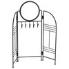 Home Styling Collection Papuošalų kabykla su veidrodžiu, metalinė