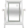 Atmosphera Juvelyrinė spintelė su veidrodžiu ir LED apšvietimu, balta