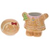 Home Styling Collection Kalėdinis meduolinis indelis, 15 x 19 cm, SAUSAINIAI
