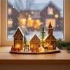 Fééric Lights and Christmas Kalėdinio miestelio žibintas, LED, 30 x 15 cm
