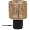 Atmosphera KOBY keraminis stalinis šviestuvas su austu gaubtu, 24 cm