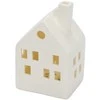 Home Styling Collection Keraminiai LED SCANDI nameliai, 3 šviesų dekoracijos