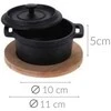 Excellent Houseware Patiekimo puodas ketus 11 cm, 240 ml 2 vnt.