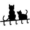 Maximex Raktų kabykla CATS – komplekte 5 kabliukai