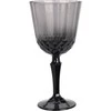 Excellent Houseware Pilkos stiklinės vyno taurė, 310 ml