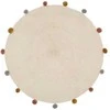 Atmosphera Kilimėlis vaikams HARLEQUIN su pomponais, Ø 90 cm