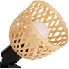 Atmosphera Lamp Sieninis šviestuvas LIO su gaubtu, pagamintas iš pinto bambuko, Ø 10 cm