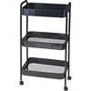 Storage Solutions Virtuvės lentyna ant ratukų, 72 cm