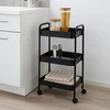 Storage Solutions Virtuvės lentyna ant ratukų, 72 cm