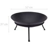 Orion Ambiance Sodo ugniakuras 57 cm - ketaus, saugus ir dekoratyvus