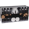 Home Styling Collection Duftöllampe Duftlampe mit ätherischen Ölen Ätherisches Öl-Set mit Stövchen aus Keramik 15-tlg.