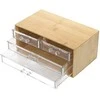Hs Decoration Kosmetikos organizatorius bambukinis 23,5x15,5x11 cm
