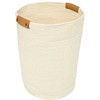 Branq DUO medvilninis skalbinių krepšelis, 80 l, Ø 44 cm