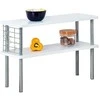 Kesper Küchenregal mit 2 Ebenen, MDF, FSC, baltas