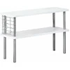 Kesper Küchenregal mit 2 Ebenen, MDF, FSC, baltas