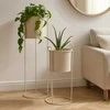 Home Styling Collection PIECES Metaliniai gėlių vazonai IDEM, 2 vnt.