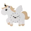 Home Styling Collection Unicorn Vienaragis sieninis laikrodis iš MDF, 30 x 24 cm
