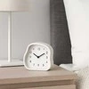 Home Styling Collection AMORPH stalo laikrodis su organiška forma ir stikliniu priekiu, 12 cm