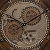 Atmosphera Retro stiliaus laikrodis su matomu YONI mechanizmu, Ø 59 cm