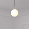 Atmosphera Lamp Apvalus pakabinamas šviestuvas DRIS, baltas rutulinis, Ø 20 cm