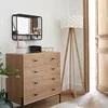 Atmosphera Lamp Bambuko toršeras - baltas, aukštis 150 cm