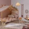 Atmosphera Lamp Lubinis šviestuvas CAMPAGNE, bambukas, Ø 28 cm