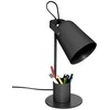 Atmosphera Lamp ELIO stalinė lempa su metaline konstrukcija, aukštis 34 cm
