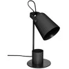 Atmosphera Lamp ELIO stalinė lempa su metaline konstrukcija, aukštis 34 cm