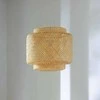 Atmosphera Lamp Pakabinamas šviestuvas LIBY su ažūriniu bambuko gaubtu, Ø 40 cm