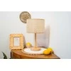 Atmosphera Lamp Stalinis šviestuvas DELLA, medinis pagrindas, 42 cm