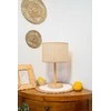 Atmosphera Lamp Stalinis šviestuvas DELLA, medinis pagrindas, 42 cm