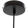 Atmosphera Lamp Stiklinis lubinis šviestuvas OMAHA, 25 cm, skaidrios spalvos