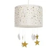 Atmosphera Lamp Šviestuvas vaikų kambariui Debesis ir žvaigždės, Ø 30 cm