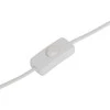 Atmosphera Lamp OMIA grybo formos naktinė lempa, sidabrinė, aukštis 34 cm