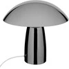 Atmosphera Lamp OMIA grybo formos naktinė lempa, sidabrinė, aukštis 34 cm