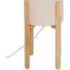 Atmosphera Lamp Toršeras su tekstiliniu gaubtu RAFA, medinės kojelės, Ø 24 x 107 cm